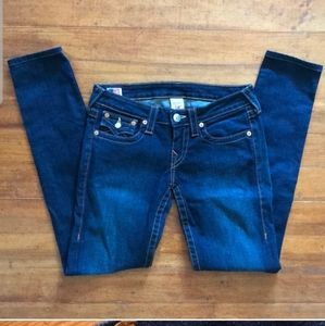 True religion skinny jeans size 28